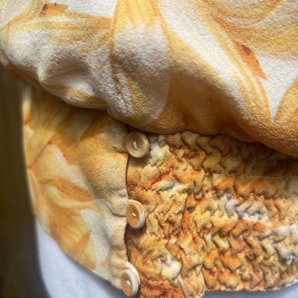 Floral Cowl Neck Sleeveless Top - Picture 3 of 3